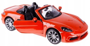 PORSCHE 718 BOXSTER MODEL METALOWY BBURAGO 1:24