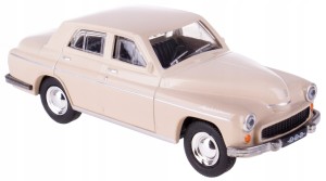 WARSZAWA 223 MODEL METALOWY KOLEKCJA PRL 1:43 KREM