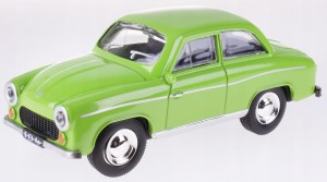SYRENA 104 MODEL METALOWY KOLEKCJA PRL 1:43 ZIELON