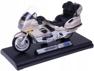 BMW K1200 LT MODEL METAL/PLASTIK WELLY MOTOR 1:18 ZŁOTY