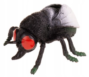 MUCHA INSEKTY OWADY ROBALE GUMOWE Z GROSZKIEM