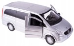 MERCEDES-BENZ VITO MODEL BBURAGO 1:32 SREBRNY