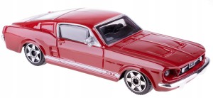FORD MUSTANG GT MODEL METALOWY BBURAGO 1:43 BORDO #95