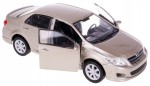 TOYOTA COROLLA 2009 MODEL METALOWY WELLY 1:34/39 ZŁOTY