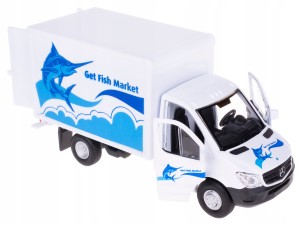 MERCEDES-BENZ SPRINTER CARGO BOX MODEL WELLY 1:34-39