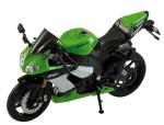 KAWASAKI NINJA ZX-10R MODEL WELLY MOTOR 1:18 ZIELONY